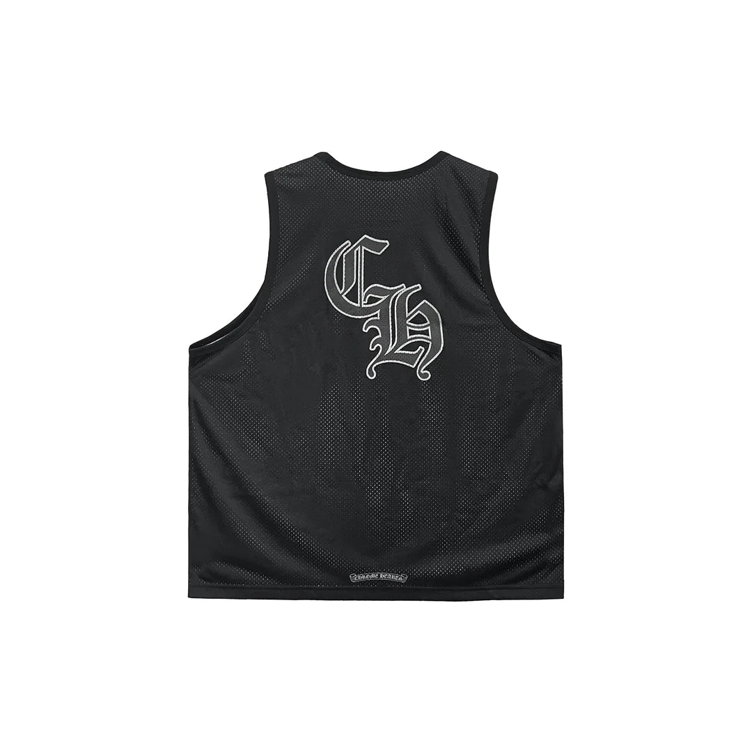 Reversible Mesh Jersey Black/White