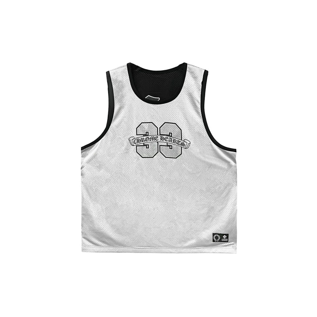 Reversible Mesh Jersey Black/White