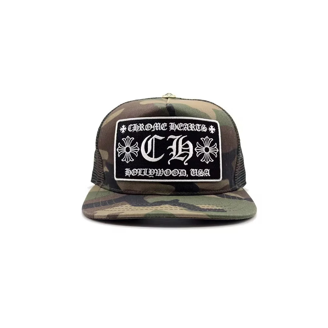 CH Embroidered Hollywood Trucker Camo