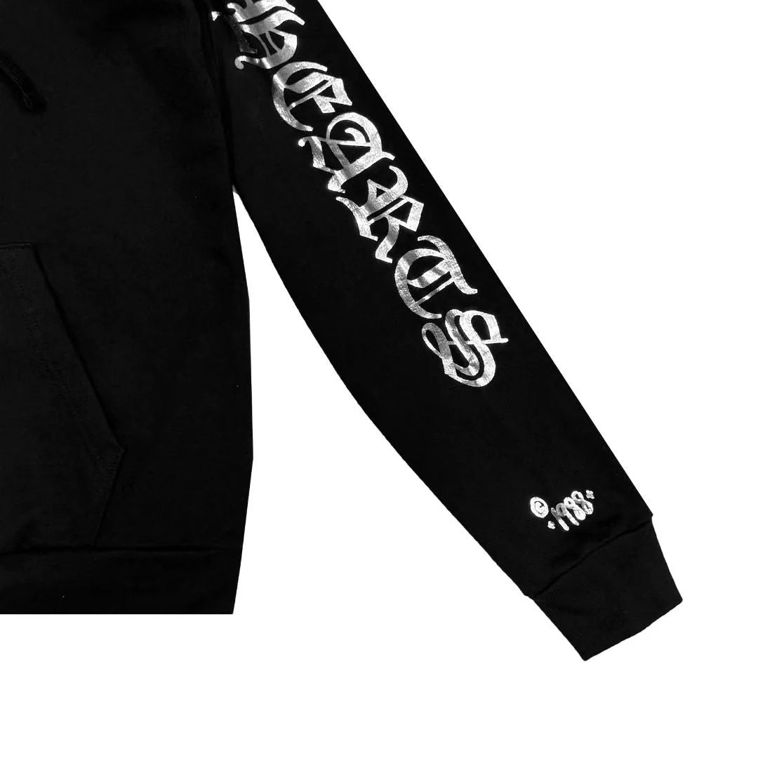 Online Exclusive 1998 Script Hoodie Black/Foil