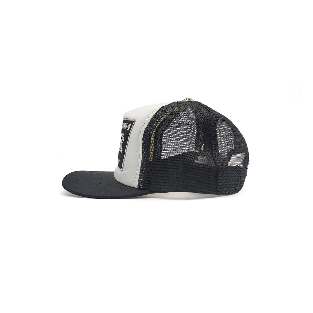 Fuck Embroidered Hollywood Trucker White/Black