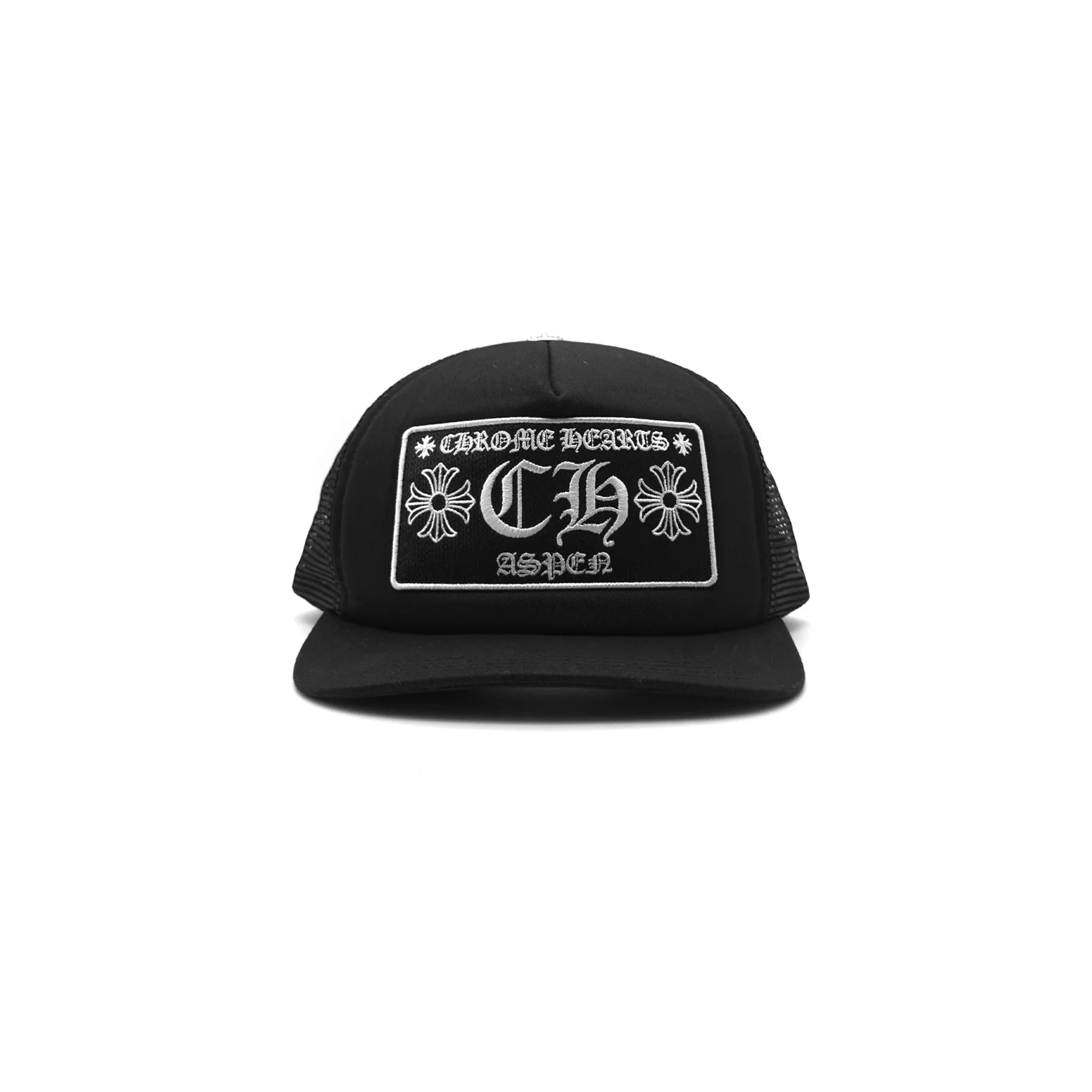 CH Embroidered Aspen Trucker Black