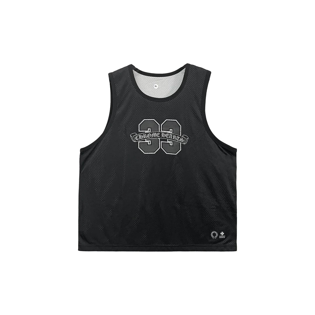 Reversible Mesh Jersey Black/White