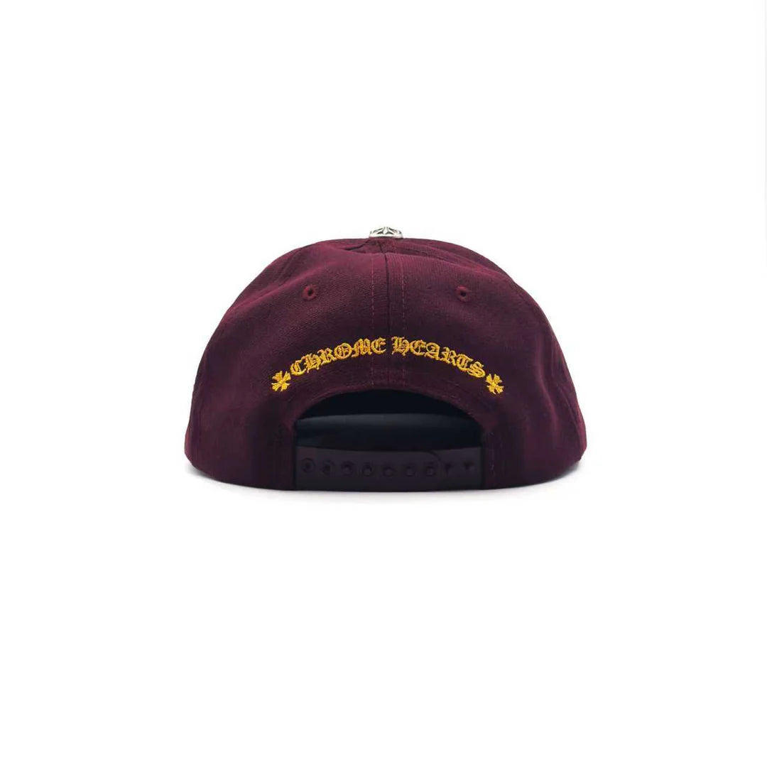 Embroidered CH Logo Baseball Hat Maroon